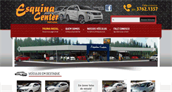 Desktop Screenshot of esquinacenterveiculos.com.br